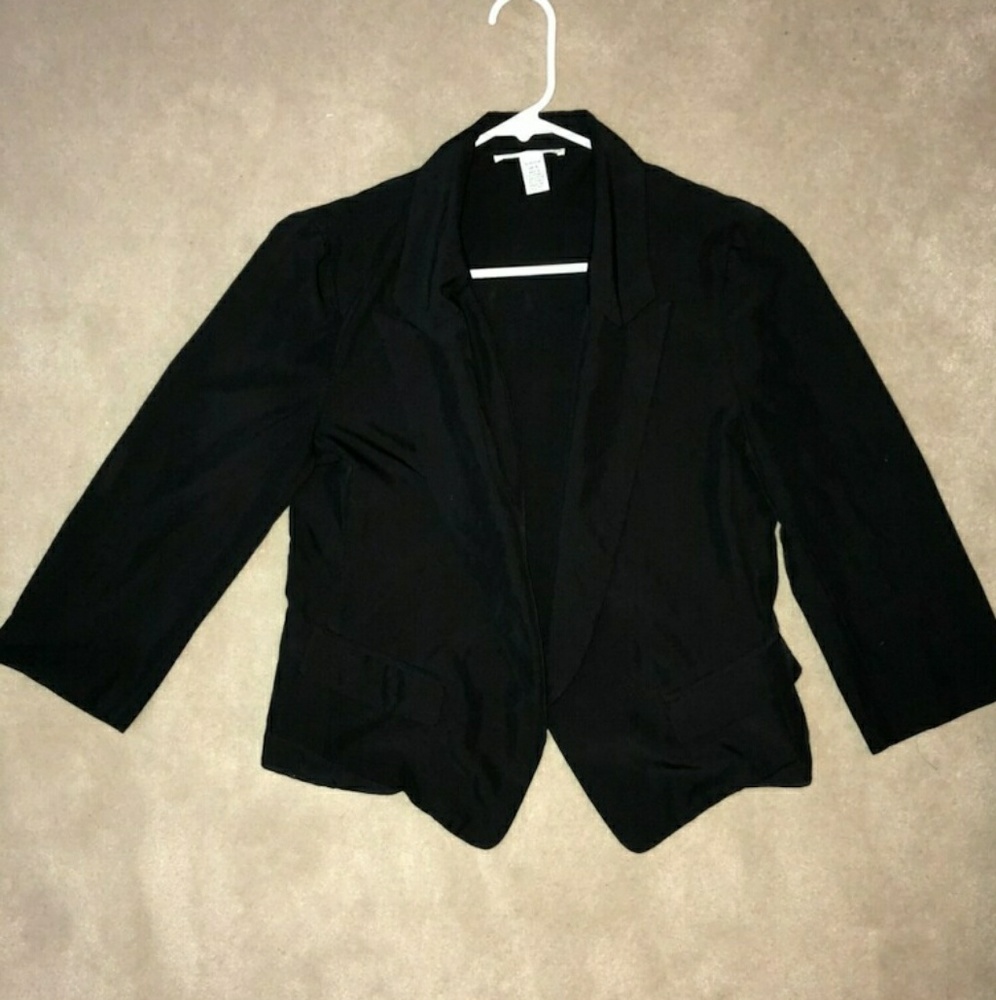 Unstructured women's blazer